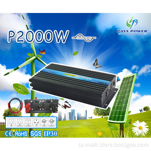 Enough 2000W/2kw DC48V to AC 220V-240V Power Inverter